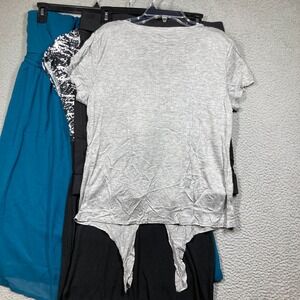 Mixed Brands Clothing Lot Women Juniors L Multicolor 4pc Bundle Top Shorts Dress